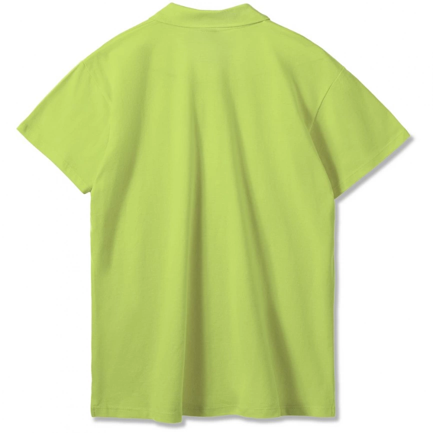 Рубашка поло мужская Summer 170 зеленое яблоко, размер L фото 10