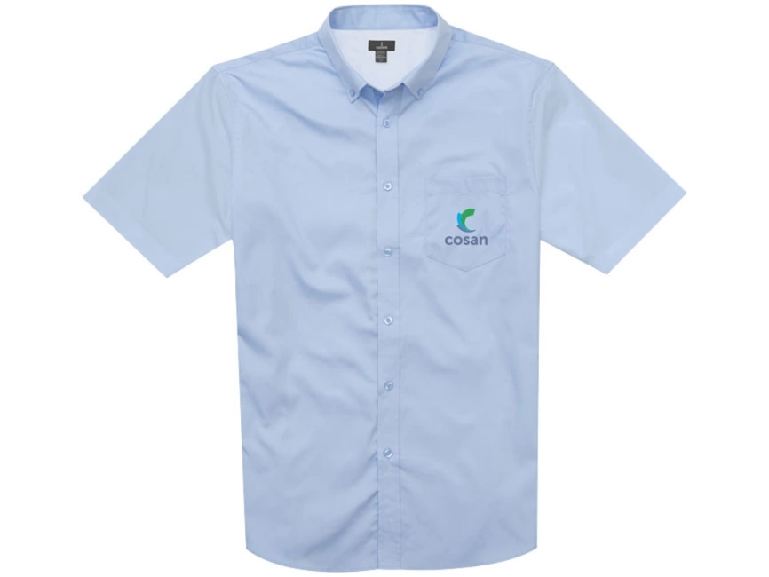 Рубашка Stirling мужская с коротким рукавом, синий фото 5