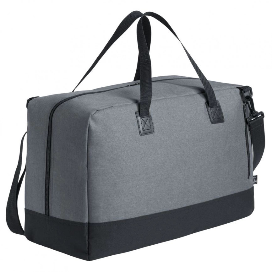 Сумка дорожная с отделением для ноутбука Unit Bimo Weekend, серая фото 1