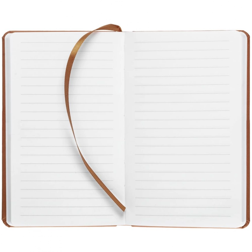 Блокнот Freenote Wide, коричневый фото 5