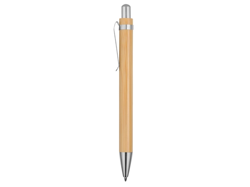 Ручка шариковая Bamboo, бамбуковый корпус. фото 3