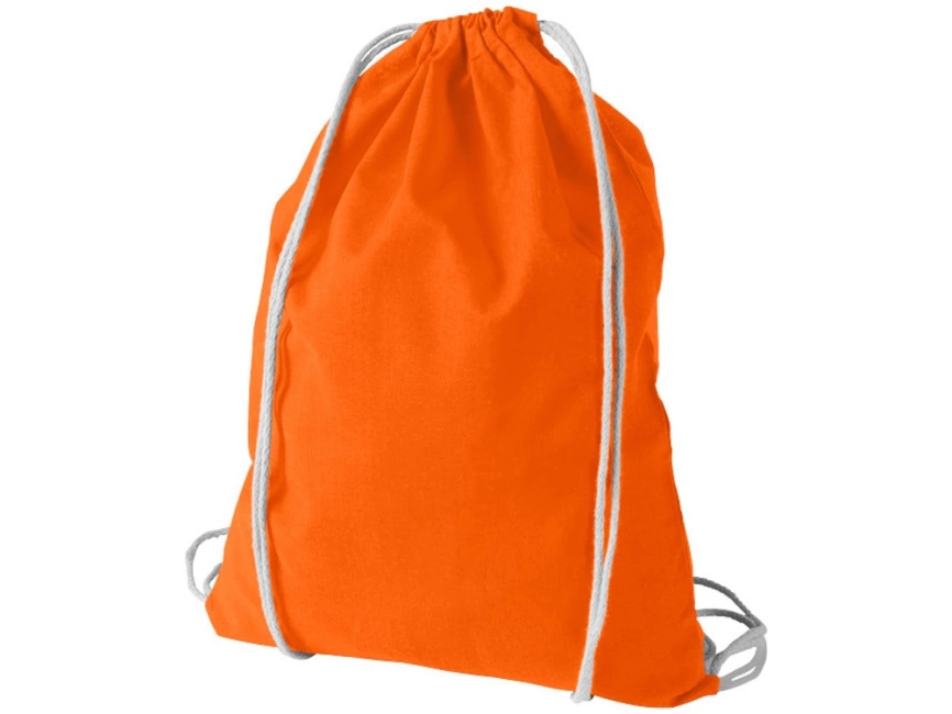 Рюкзак хлопковый Oregon, оранжевый фото 1