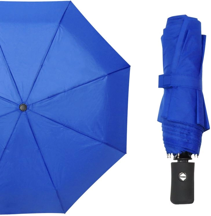 Автоматический противоштормовой зонт Vortex - Синий HH фото 3