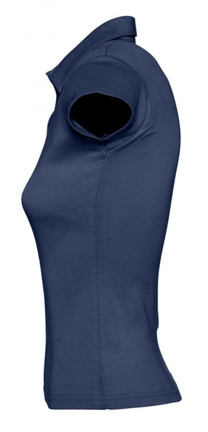 Рубашка поло женская без пуговиц Pretty 220 кобальт (темно-синий), размер L фото 3