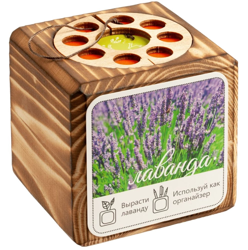 Набор для выращивания с органайзером «Экокуб Burn», лаванда фото 10