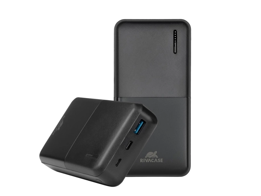 RIVACASE VA2571 (20000 мАч) QC/PD внешний аккумулятор, черный 12/24 фото 11