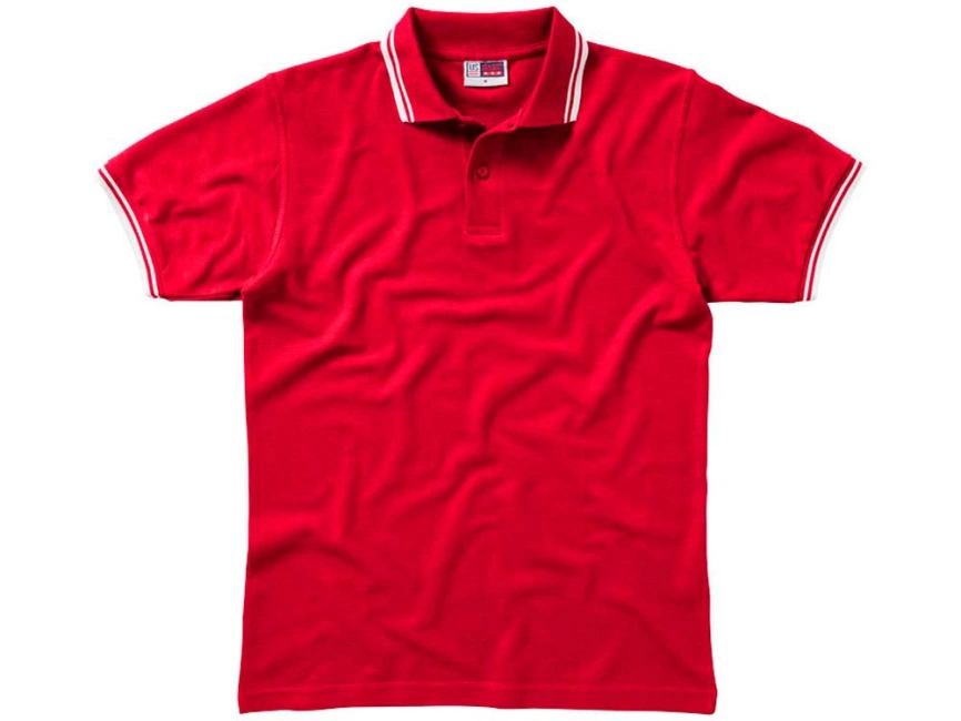 Рубашка поло Erie мужская, красный фото 4