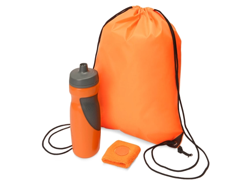 Подарочный набор для спорта Flash, оранжевый фото 1
