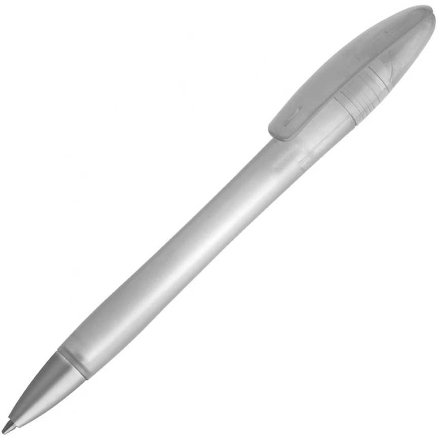 Ручка шариковая Moon, белая фото 1