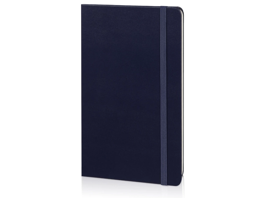Записная книжка Moleskine Classic (в линейку) в твердой обложке, Medium (11,5x18 см), синий фото 1