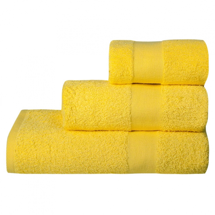 Полотенце махровое Soft Me Small, желтое фото 2