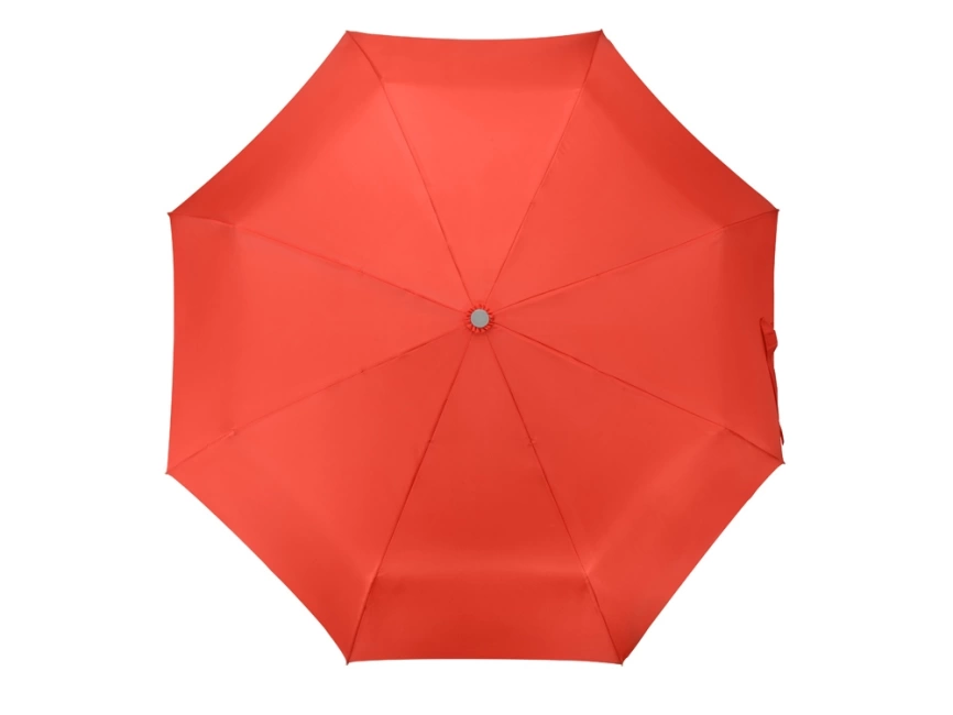 Зонт складной Tempe, механический, 3 сложения, с чехлом, красный фото 6