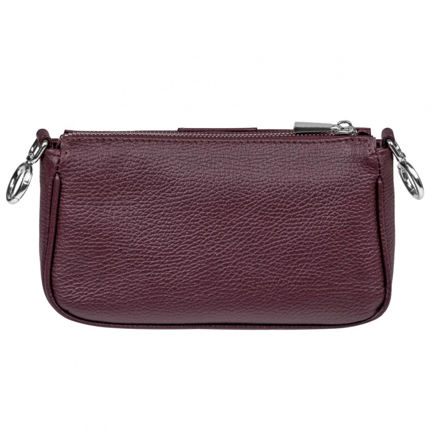 Сумка через плечо Gamma, бордовая фото 6