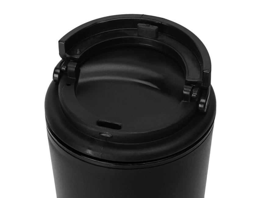 Стакан-тамблер Moment с кофейной крышкой, 350 мл, цвет черный фото 4