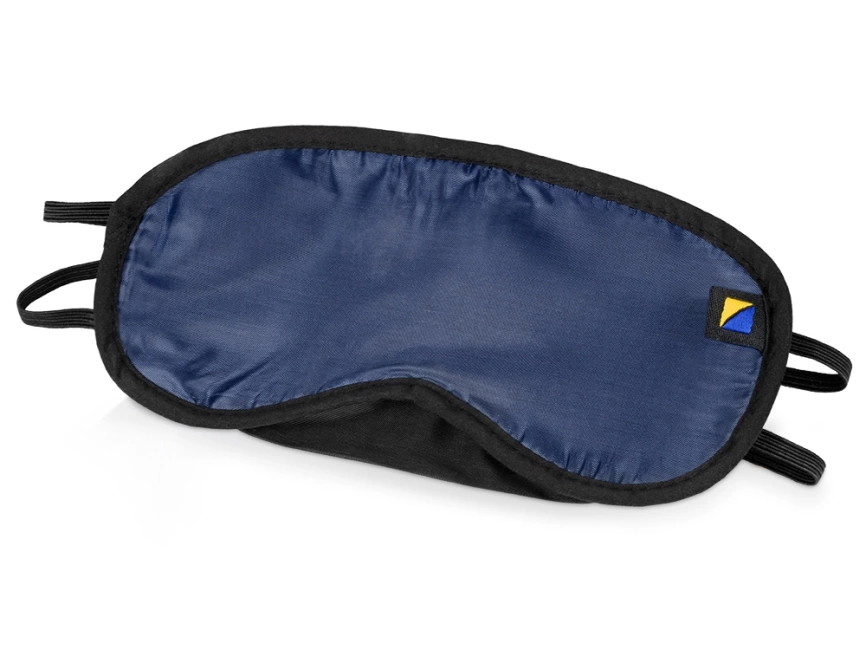 Повязка для глаз Travel Blue Eye Mask, синий/черный фото 1
