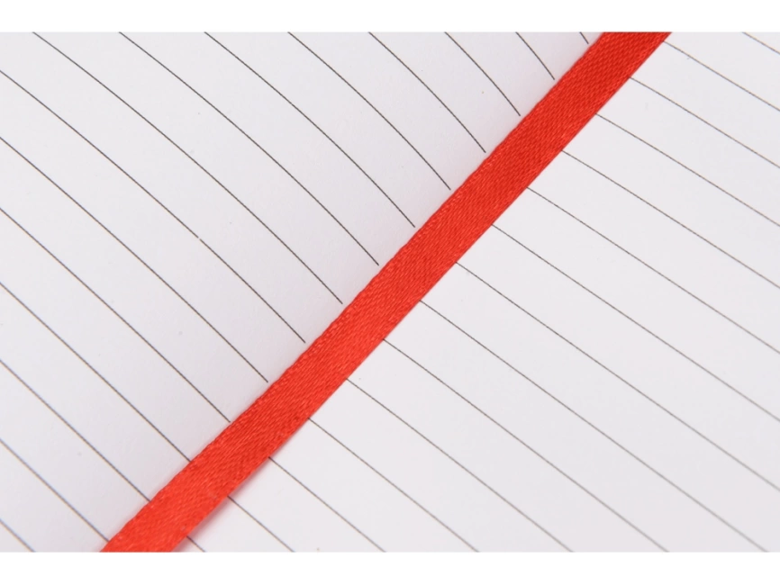 Блокнот A5 Horsens с шариковой ручкой-стилусом, красный фото 7