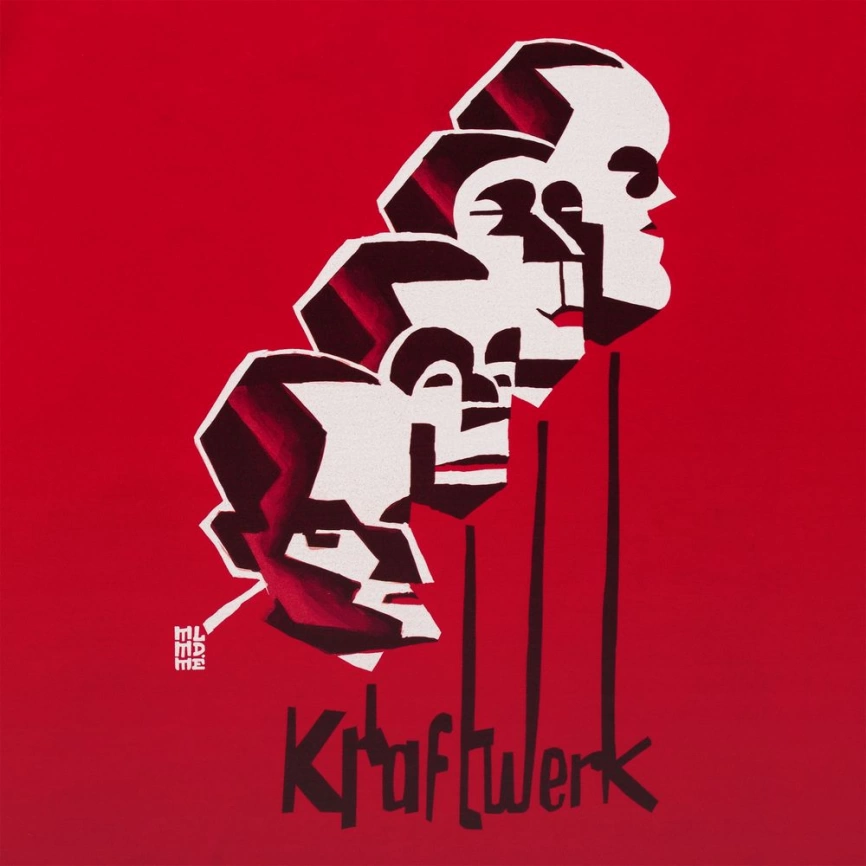 Футболка «Меламед. Kraftwerk», красная, размер XL фото 2