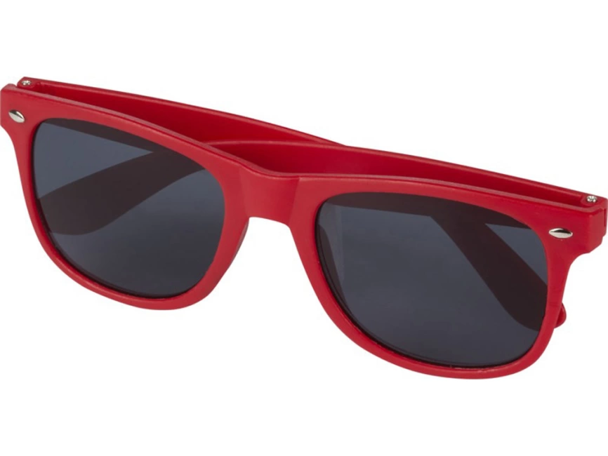 Солнцезащитные очки Sun Ray из переработанной пластмассы, красный фото 3