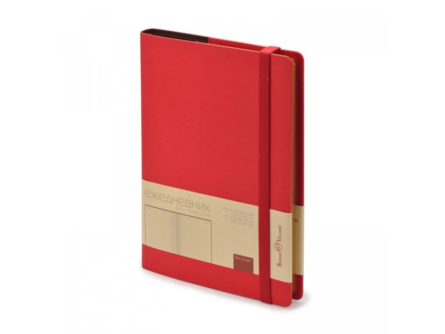 Ежедневник недатированный А5  Oxford, красный фото 1