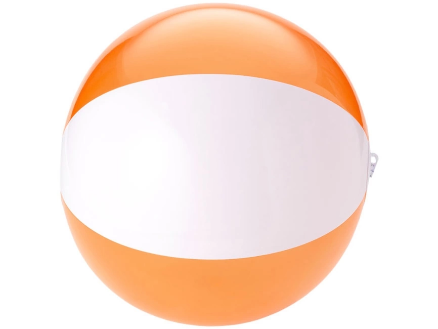 Пляжный мяч Bondi, оранжевый/белый фото 2