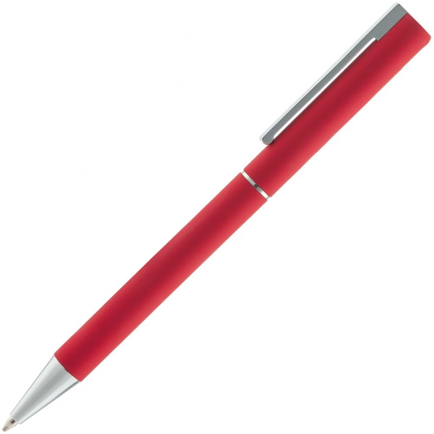 Ручка шариковая Blade Soft Touch, красная фото 3
