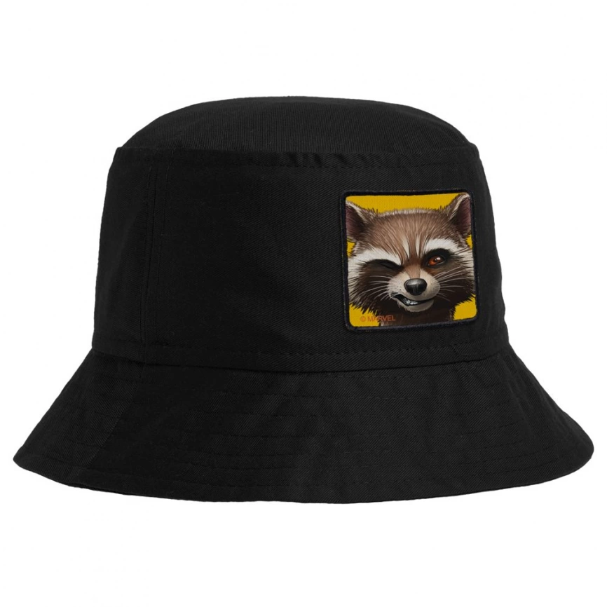 Панама Rocket Raccoon, черная фото 2