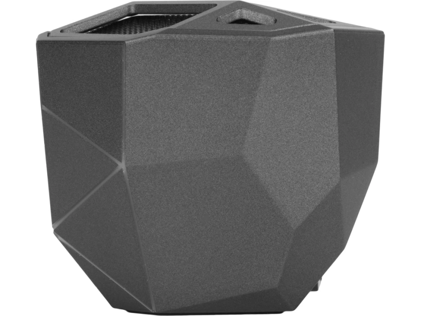 Портативная колонка Geo, мокрый асфальт + белая подсветка фото 2