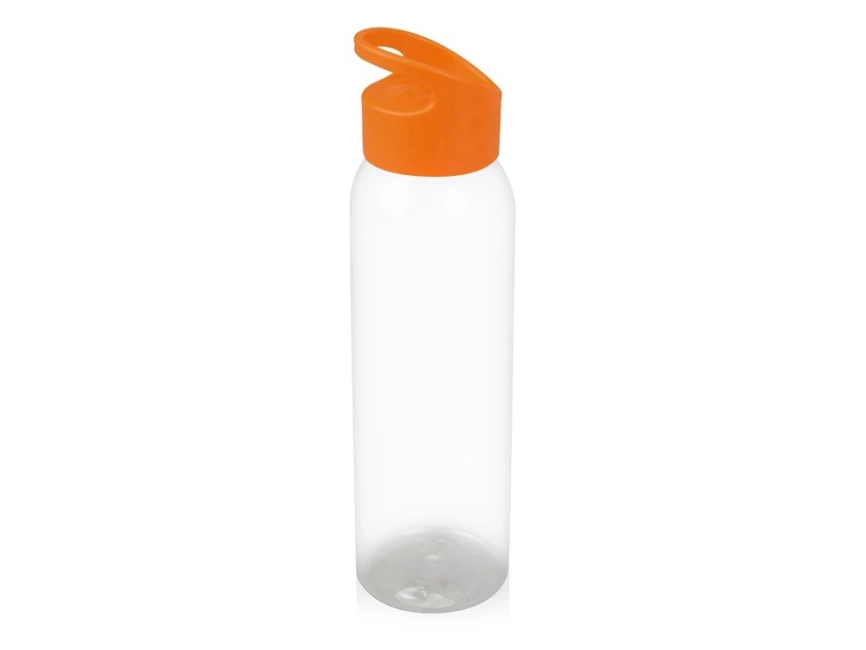 Бутылка для воды Plain 2 630 мл, прозрачный/оранжевый фото 1