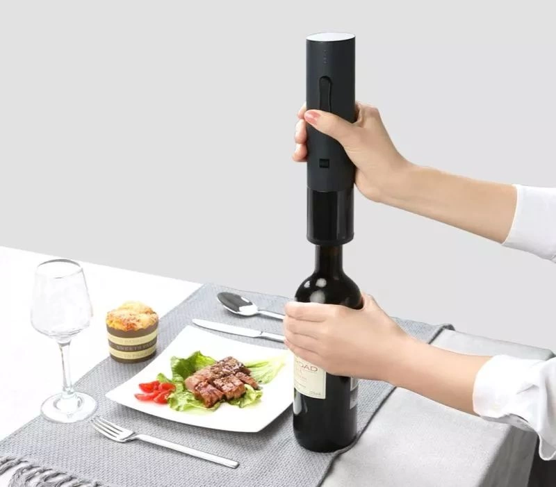 Винный набор сo штопором Huo Hou Electric Wine Bottle Opener, черный фото 10