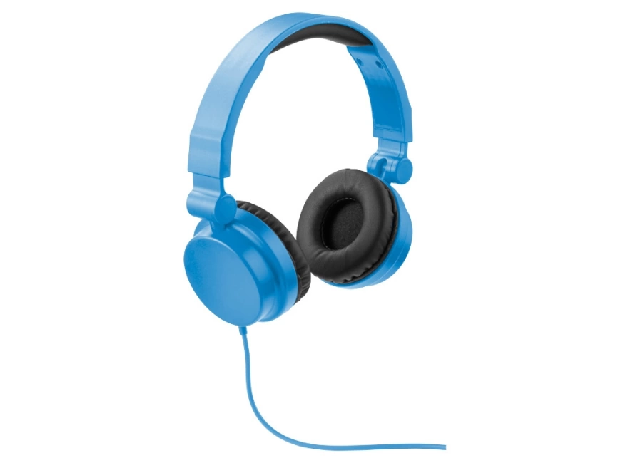 Наушники складные Rally, ярко-синий фото 1