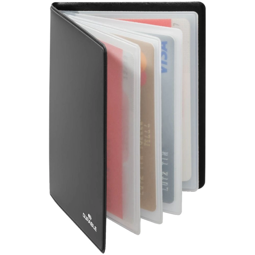 Футляр для кредитных карт Durable RFID, черный фото 2