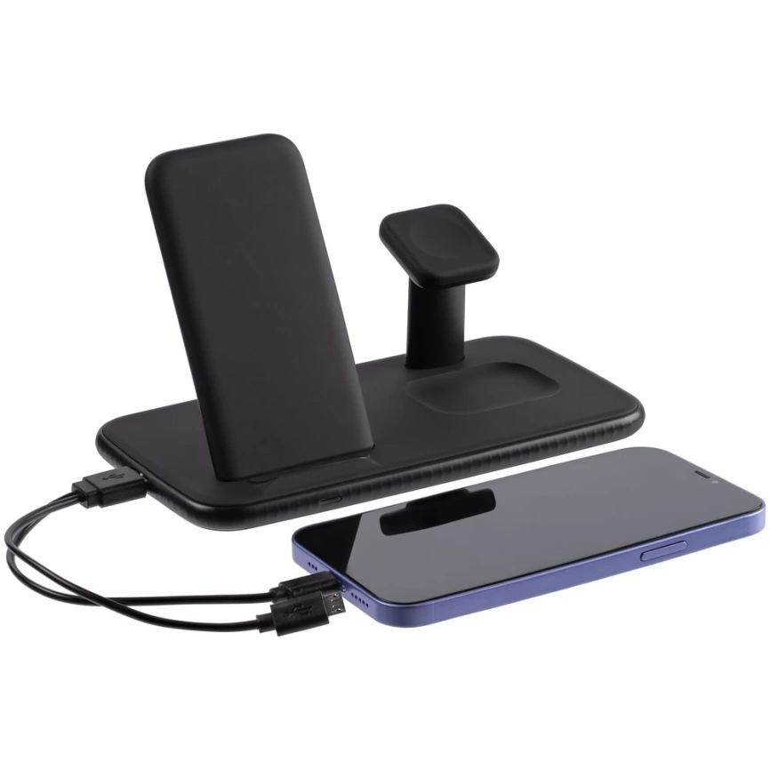 Зарядная станция Smart Nest, черная фото 3