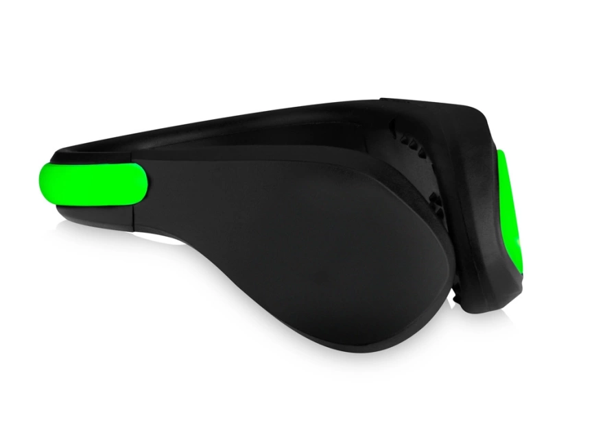 Светодиодный клип для обуви Usain, черный/светло-зеленый фото 3