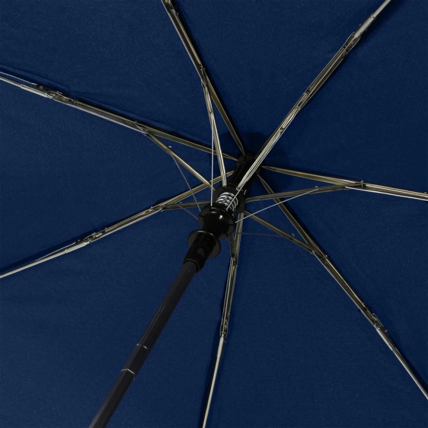 Зонт складной Hit Mini AC, темно-синий фото 2