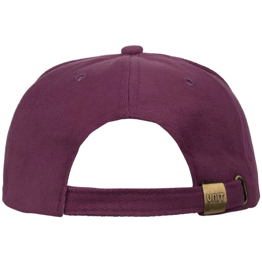 Бейсболка Unit Standard, бордо фото 12