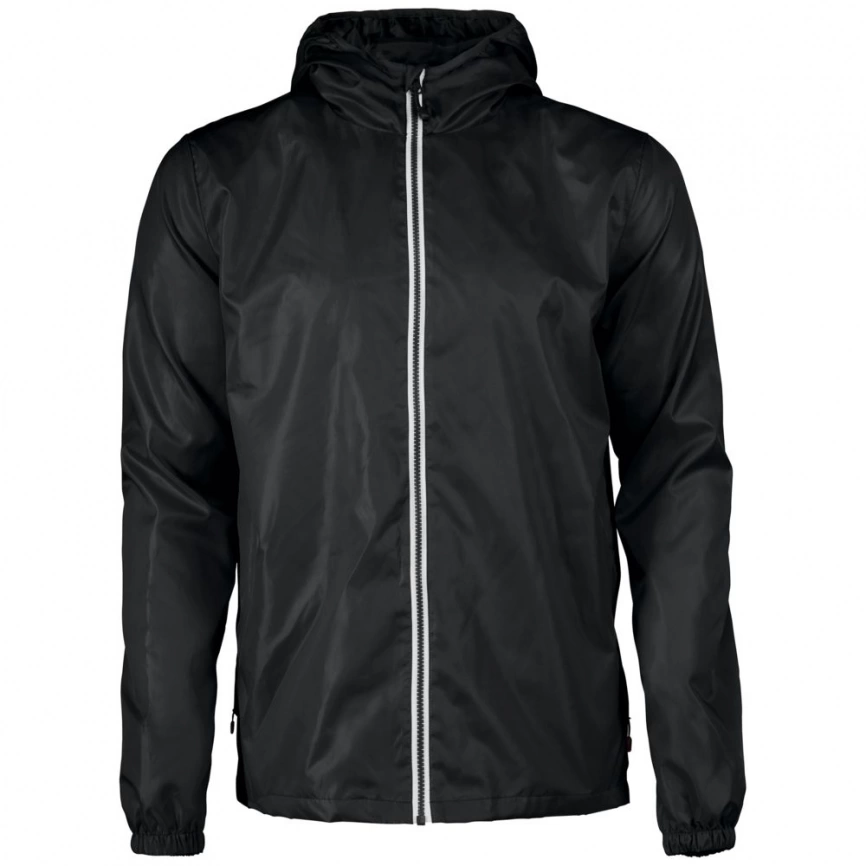 Ветровка мужская Fastplant черная, размер S фото 1