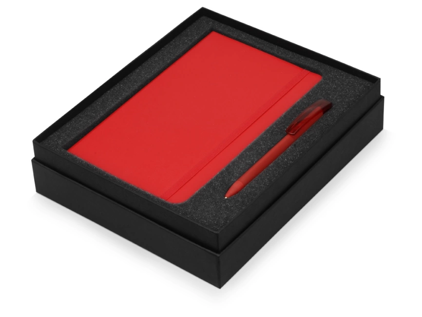 Подарочный набор Moleskine Amelie с блокнотом А5 Soft и ручкой, красный фото 3