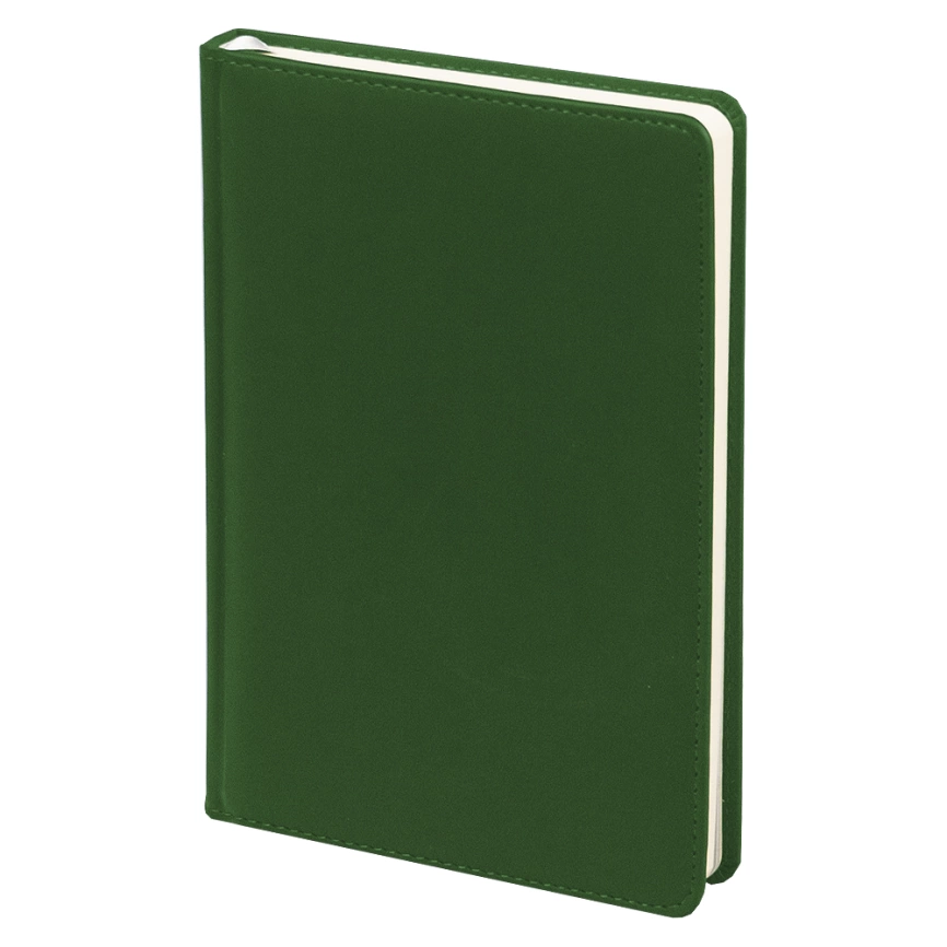 Ежедневник Classic Soft А5, зеленый, недатированный, в твердой обложке фото 1