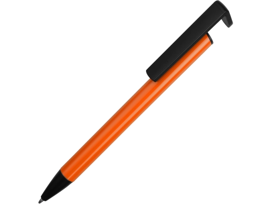 Ручка-подставка шариковая Кипер Металл, оранжевый фото 1