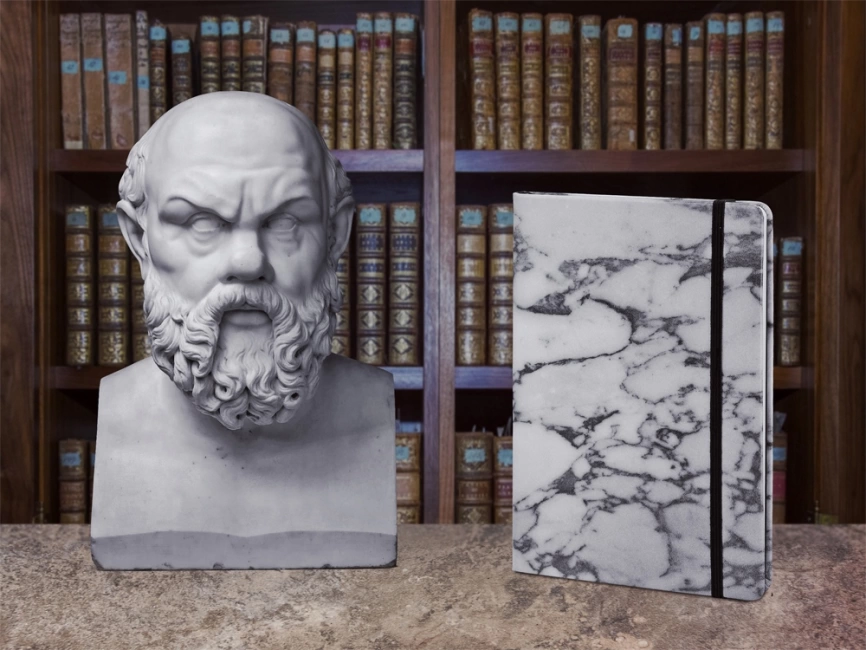 Блокнот А5 Socrates, твердая обложка фото 2