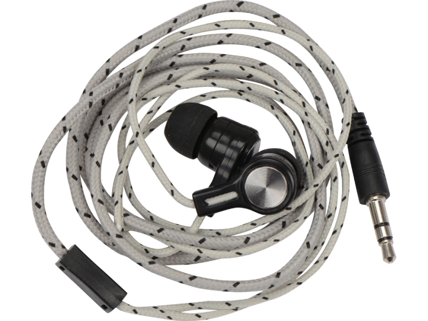 Набор с наушниками и зарядным кабелем 3-в-1 In motion, серый фото 2