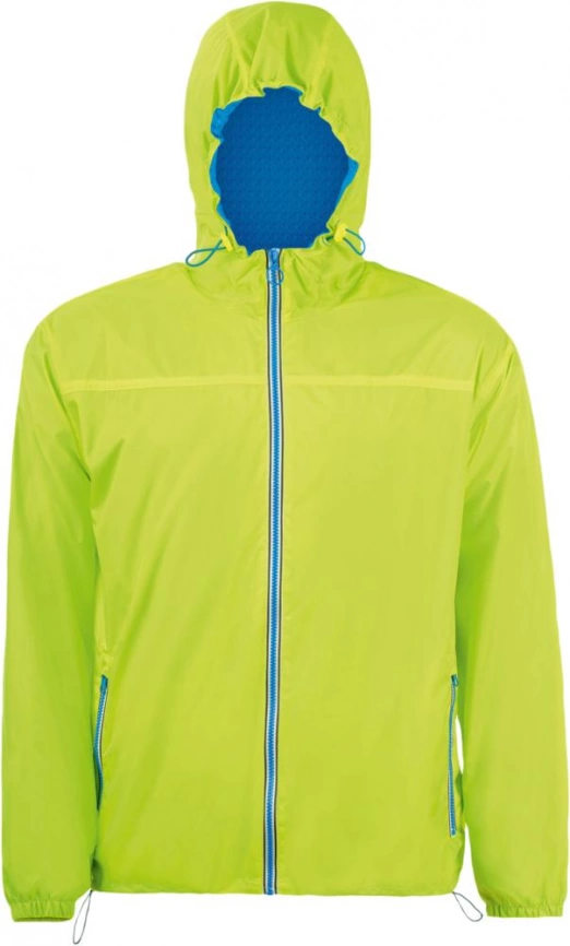 Ветровка Skate зеленое яблоко с ярко-синим, размер XS фото 1
