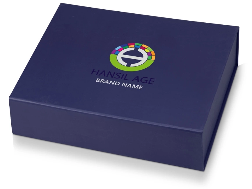 Подарочная коробка Giftbox средняя, синий фото 4