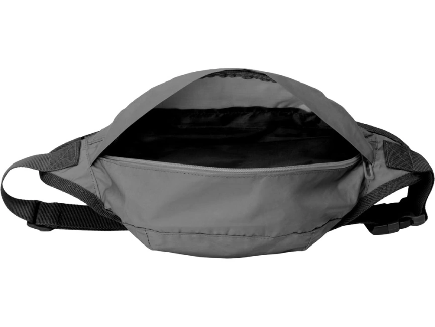 Светоотражающая сумка на пояс Extra Reflect, серый фото 5