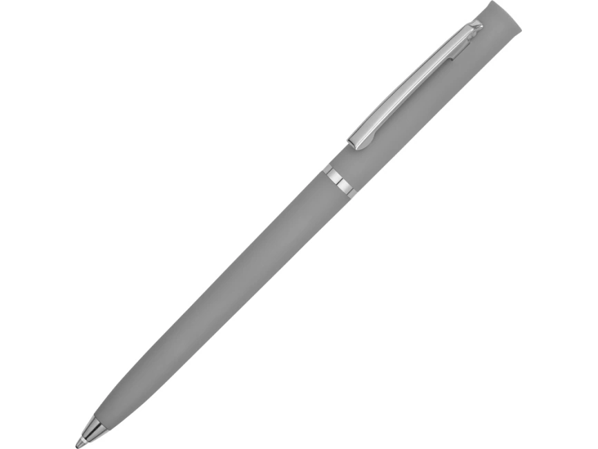 Ручка шариковая Navi soft-touch, серый фото 1