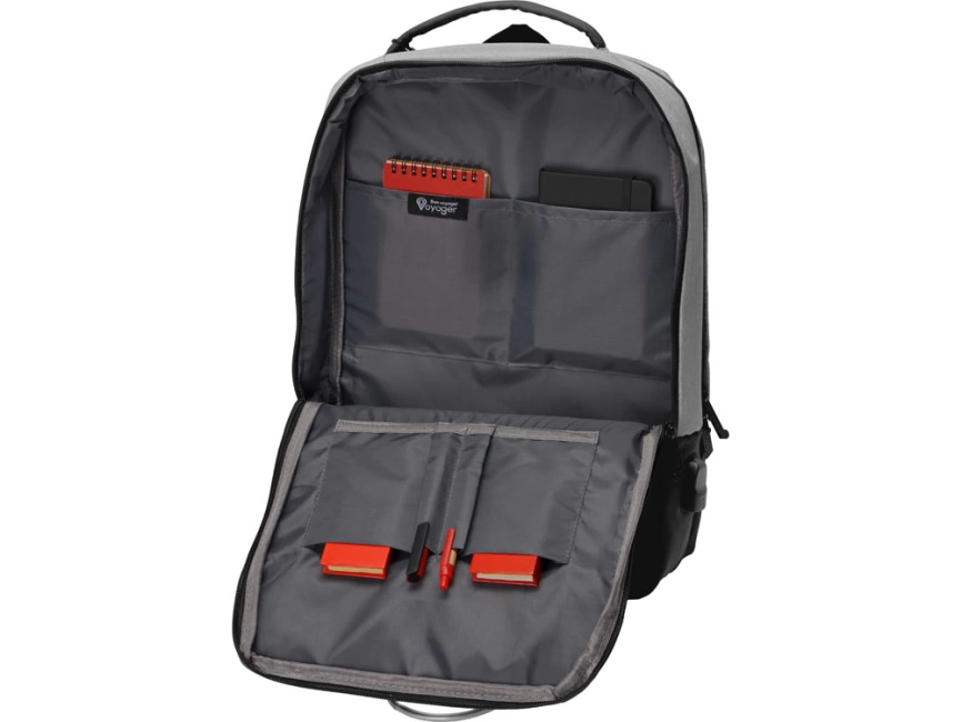 Рюкзак Slender  для ноутбука 15.6'', светло-серый фото 4