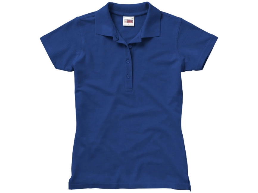 Рубашка поло First женская, классический синий фото 3