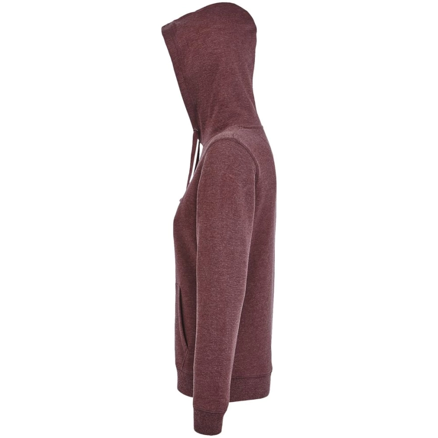 Толстовка женская Spencer Women, бордовый меланж, размер S фото 3