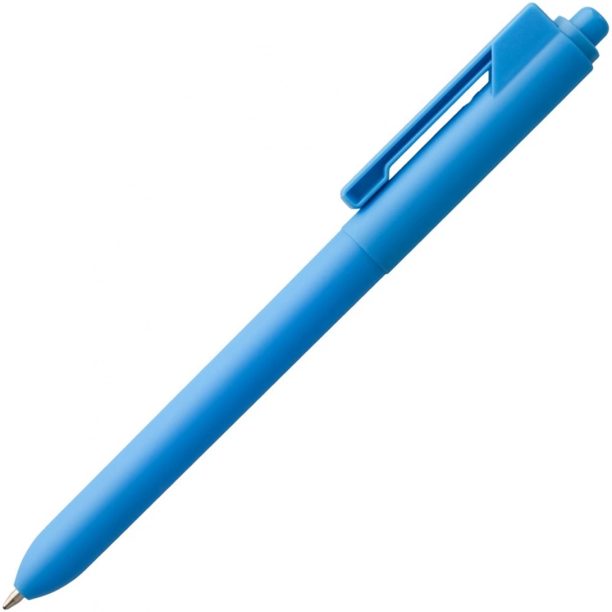 Ручка шариковая Hint, голубая фото 2
