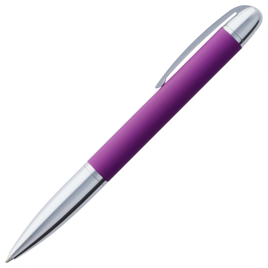 Ручка шариковая Arc Soft Touch, фиолетовая фото 3